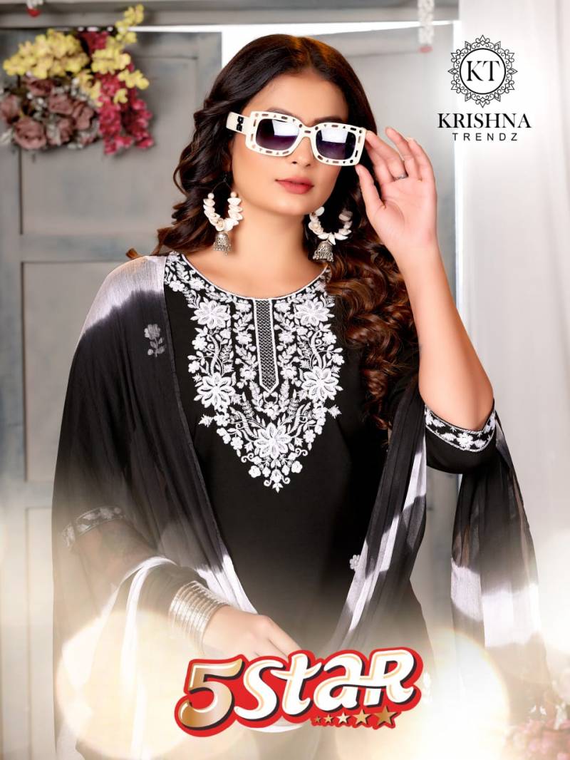 Krishna Five Star Vol 1 Kurti Bottom With Dupatta Collection