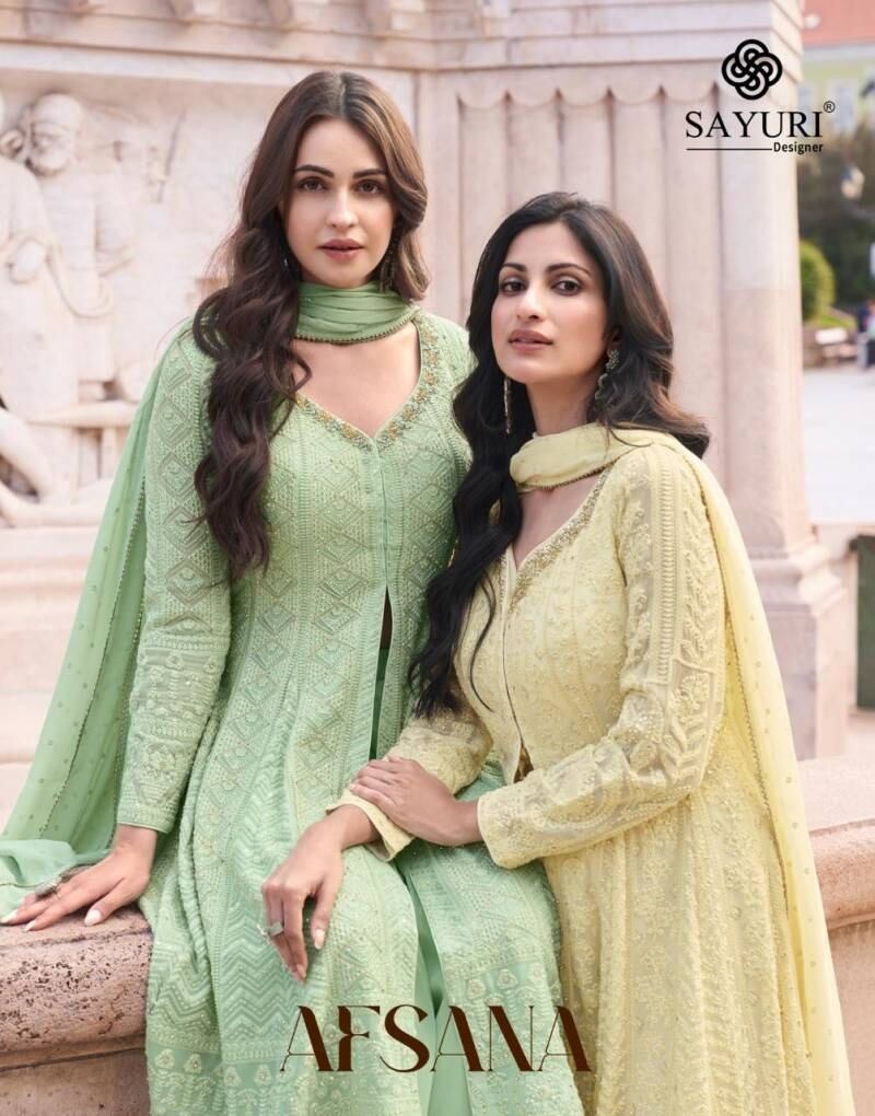 Sayuri Afsana Designer Indo Western Collection