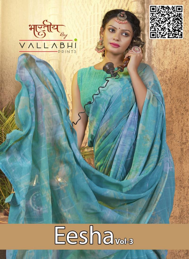 Vallabhi Eesha Vol 3 Printed Saree Collection