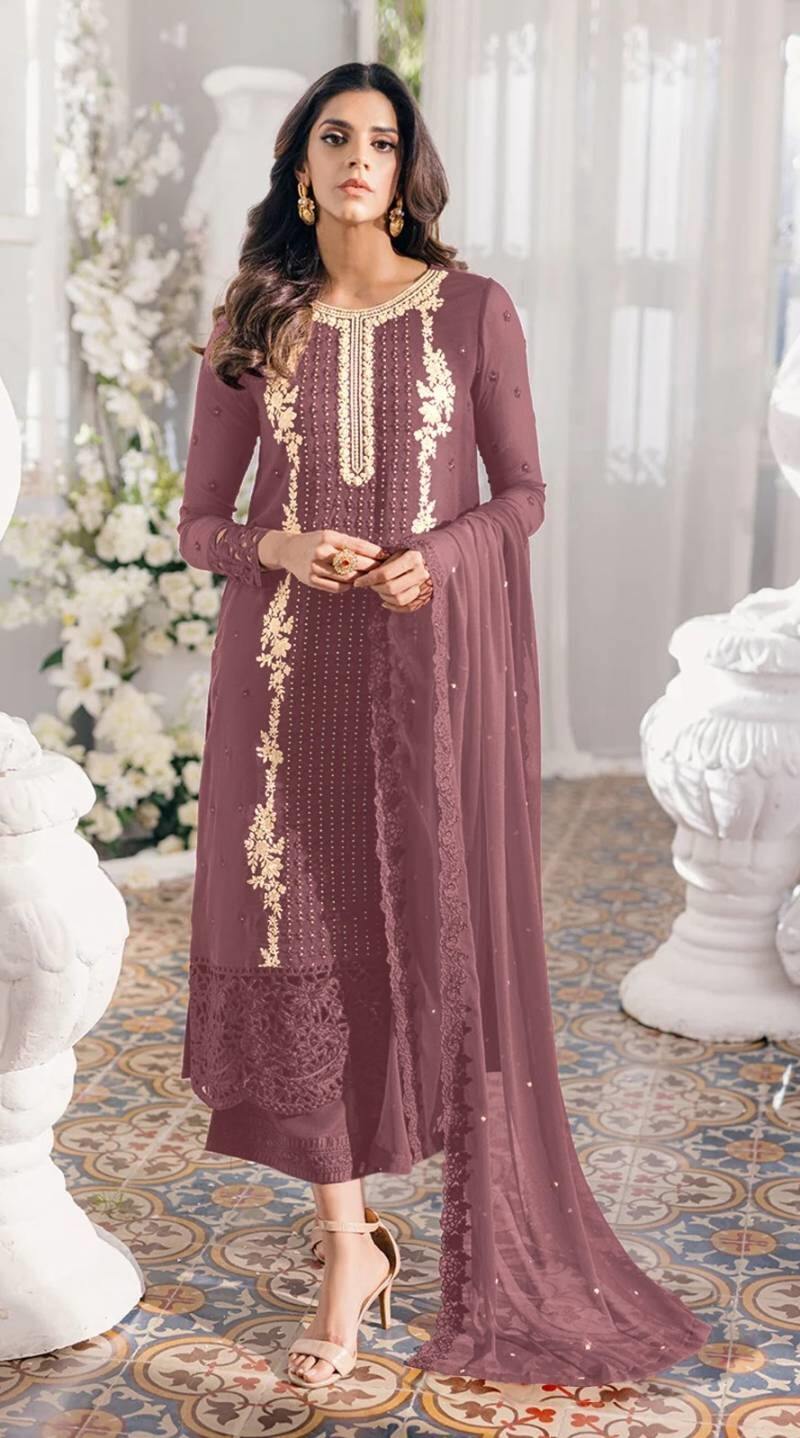 Ct 1032 Embroidered Salwar Kameez Collection