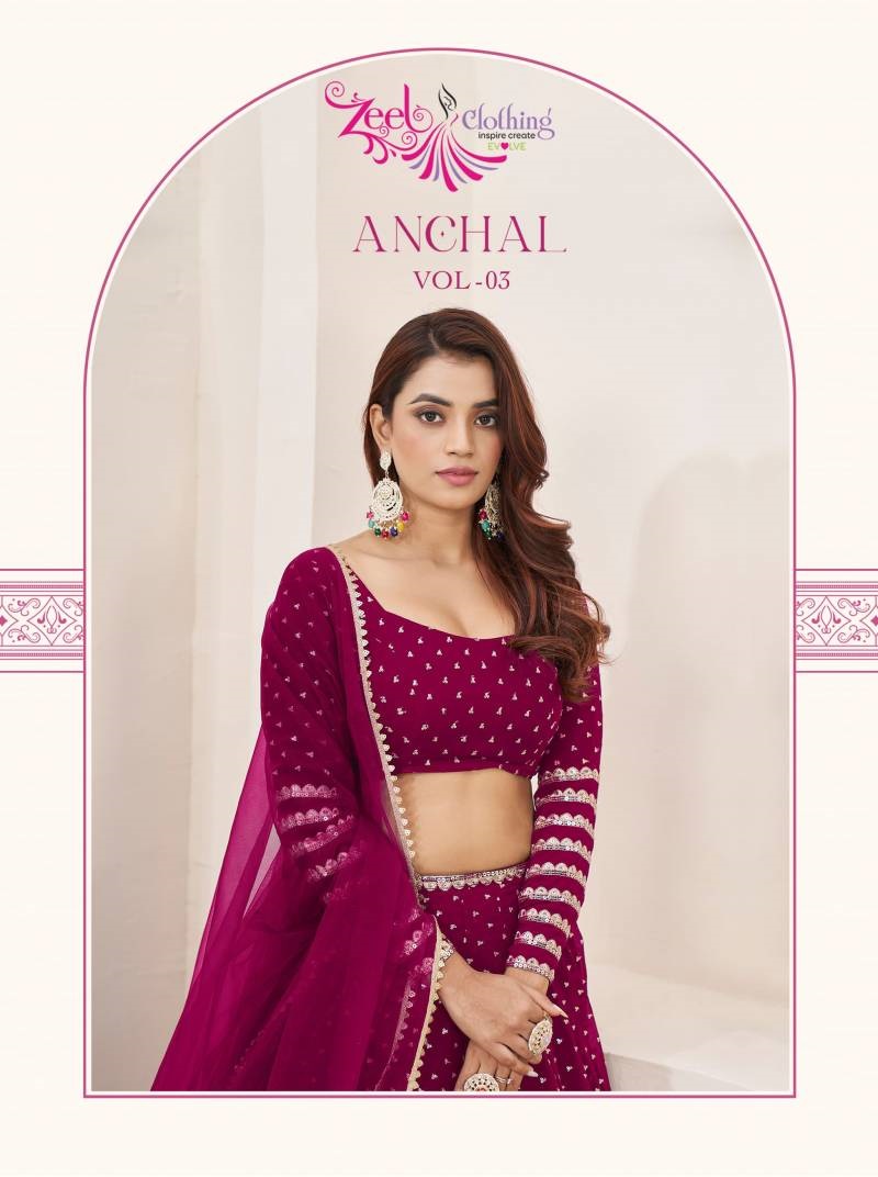 Zeel Anchal Vol 3 Designer Lehenga Collection