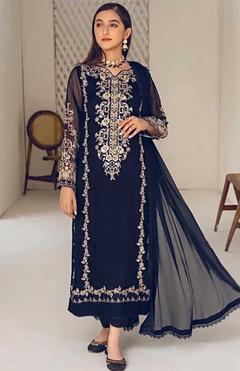 Anamsa 525 Georgette Pakistani Salwar Suits