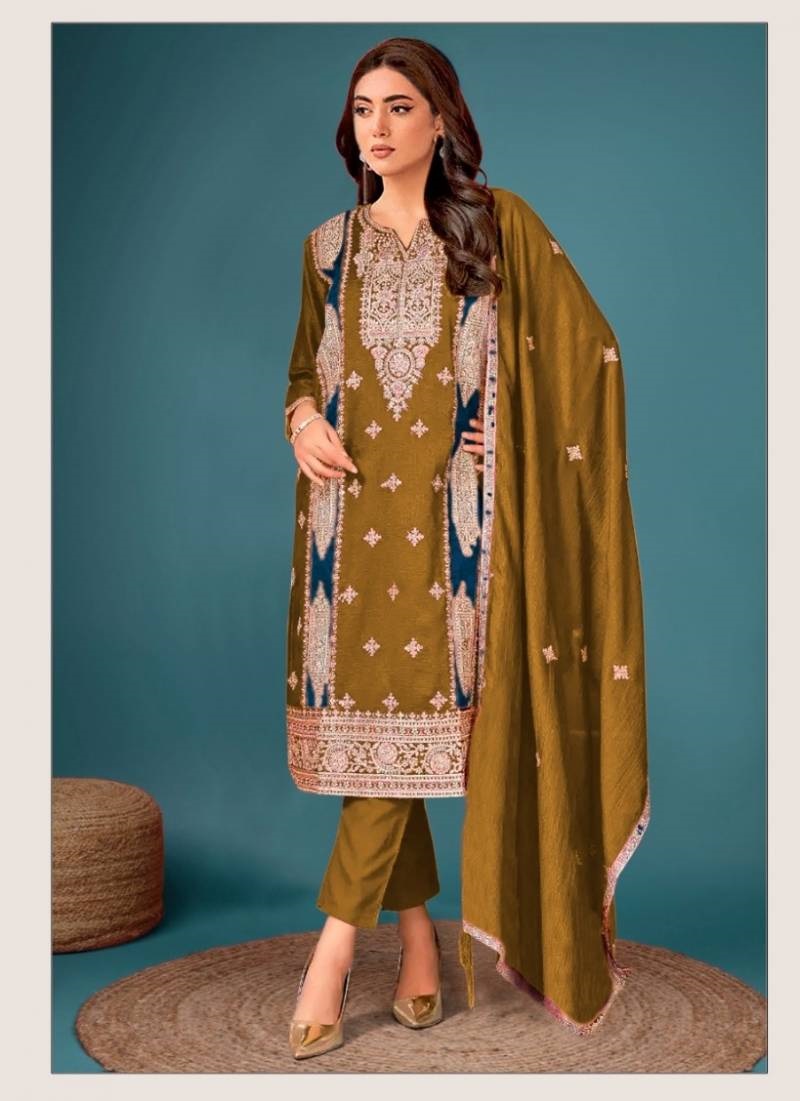 Dinsaa 294 A To D Embroidered Pakistani Salwar Suits