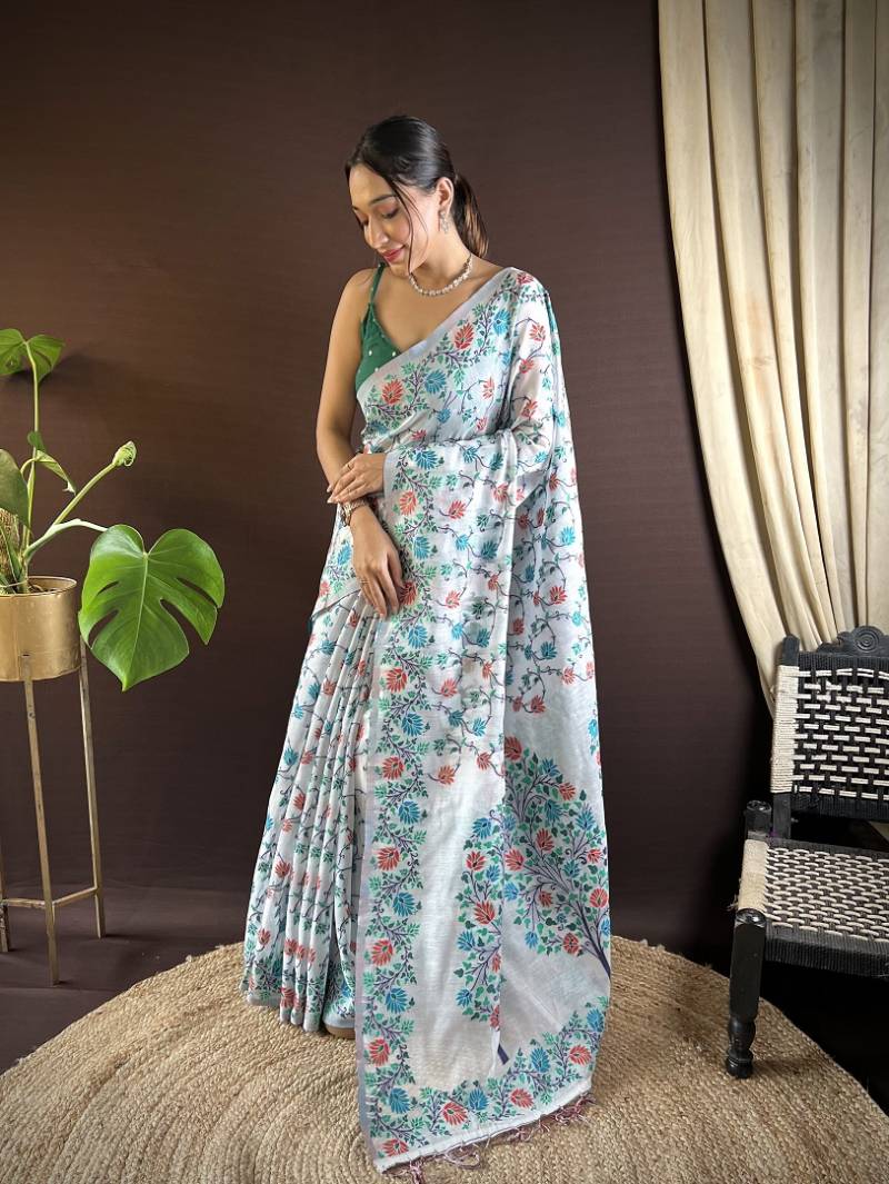 Meera 232 Cotton Silk Saree Collection