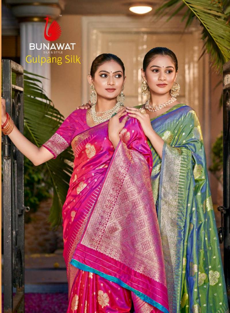 Bunawat Gulpang Wedding Silk Saree Collection