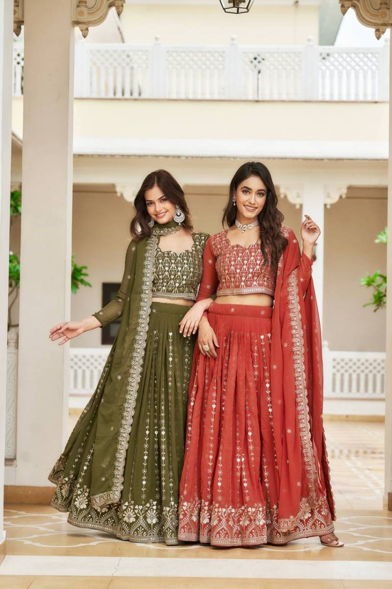 Anamika Vol 106 Embroidery Designer Lehenga Choli