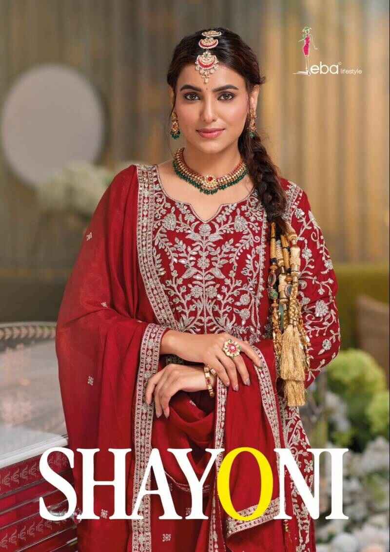 Eba Shayoni Readymade Designer Suits Collection