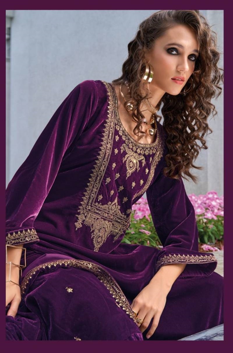 Kilory Neysa Velvet Designer Salwar Suits Collection