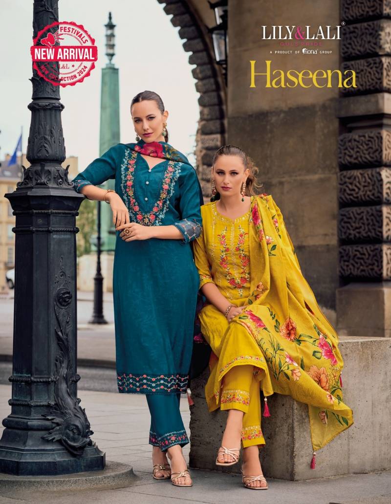 Lily And Lali Haseena Designer Kurti Bottom With Dupatta