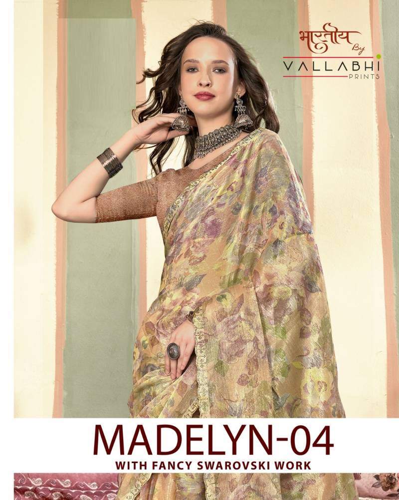 Vallabhi Madelyn 4 Printed Saree Collection