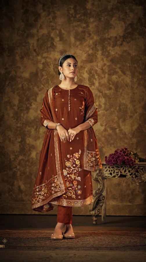 Belliza Saarang Designer Dress Material Collection