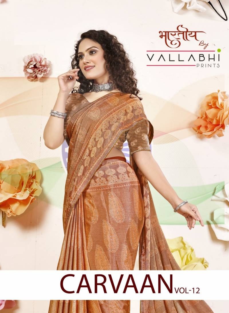 Vallabhi Carvaan Vol 12 Printed Saree Collection