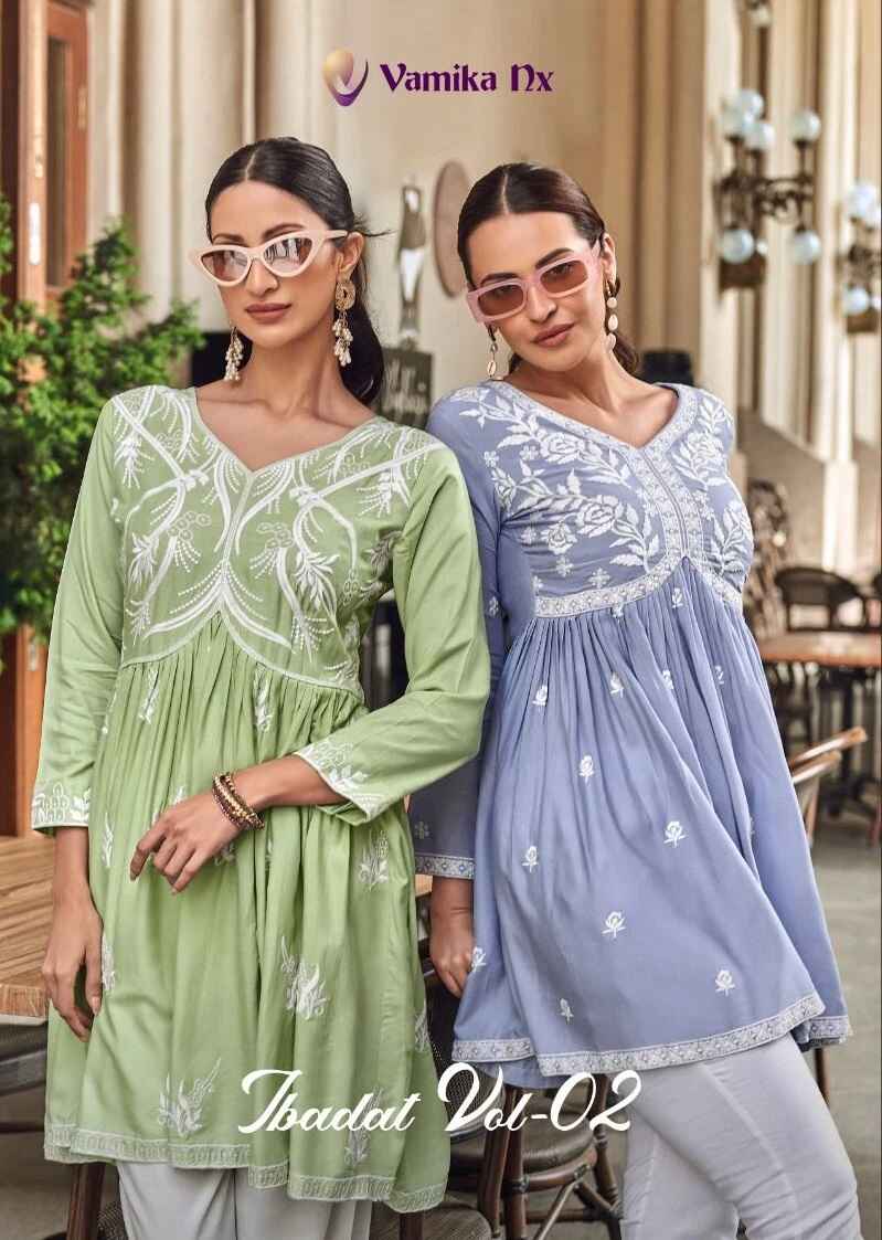 Vamika Nx Ibadat Vol 2 Tunic Top Collection