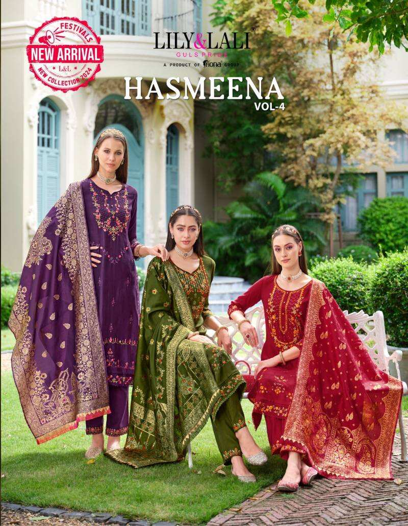 Lily And Lali Hasmeena Vol 4 Exclusive Kurti Bottom With Dupatta