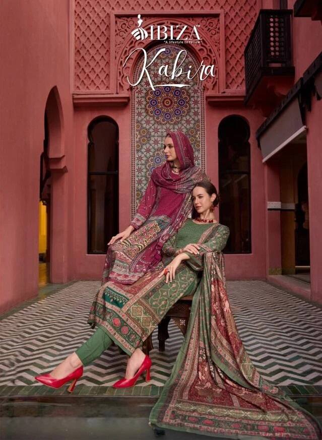 Ibiza Kabira Pashmina Salwar Kameez Collection