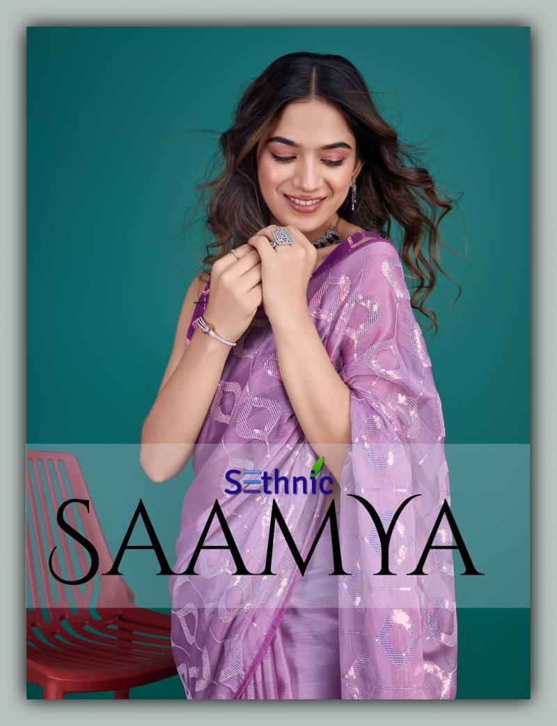 Sethnic Saamya Fancy Designer Saree Collection