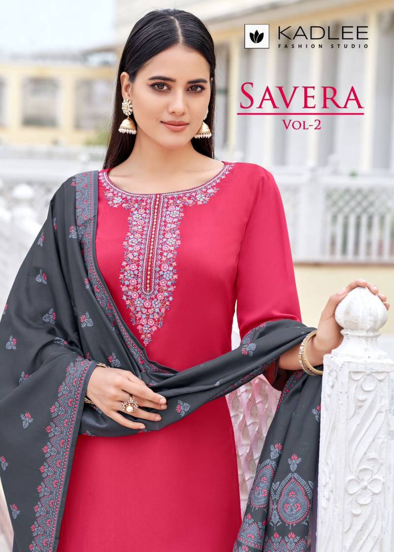 Kadlee Savera Vol 2 Designer Kurti Pant With Dupatta