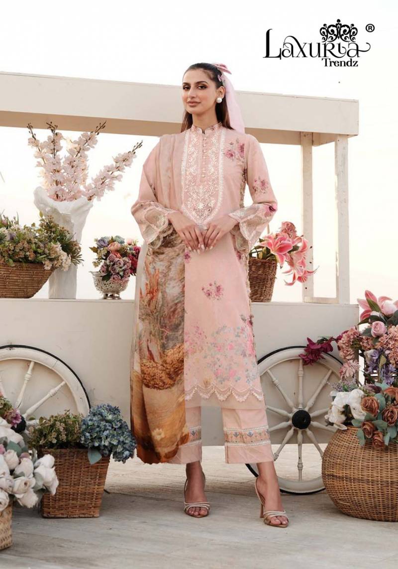 Laxuria Trendz 1415 Printed Readymade Suits Collection