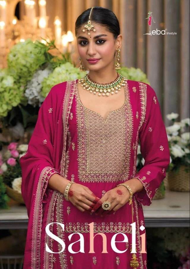 Eba Saheli Chinon Designer Ready Made Collection