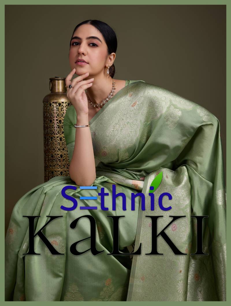 Sethnic Kalki Soft Silk Saree Collection