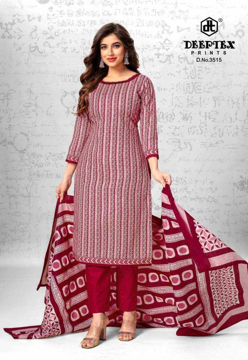 Deeptex Chief Guest Vol 35 Pure Cotton Dress Material