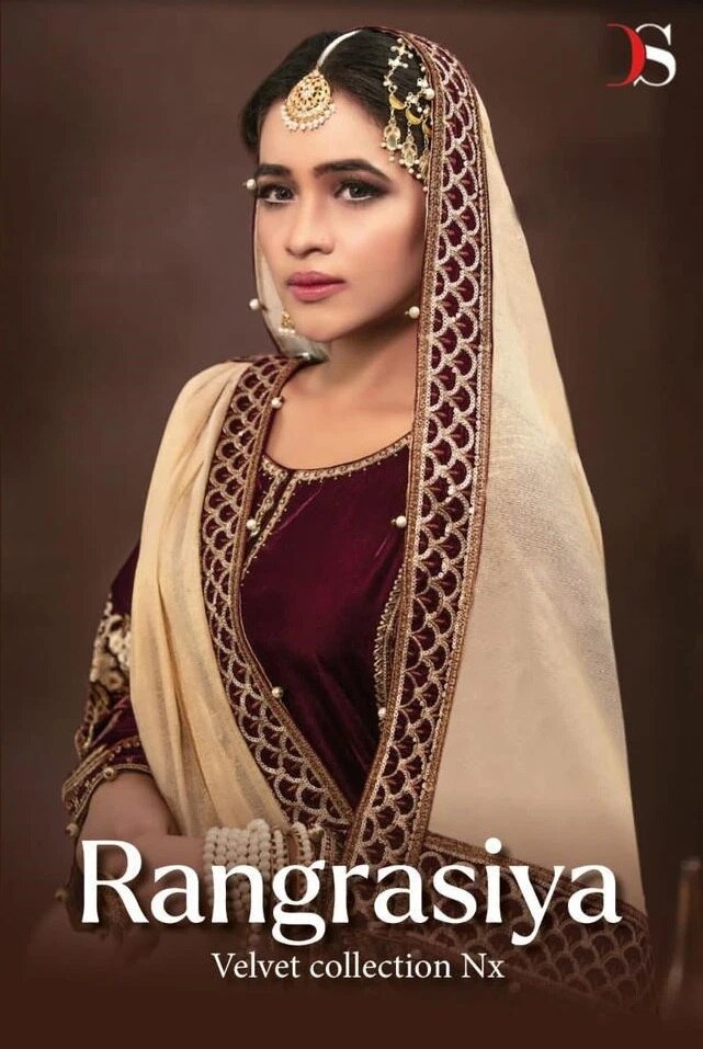 Deepsy Rangrasiya Nx Velvet Pakistani Salwar Suit Collection