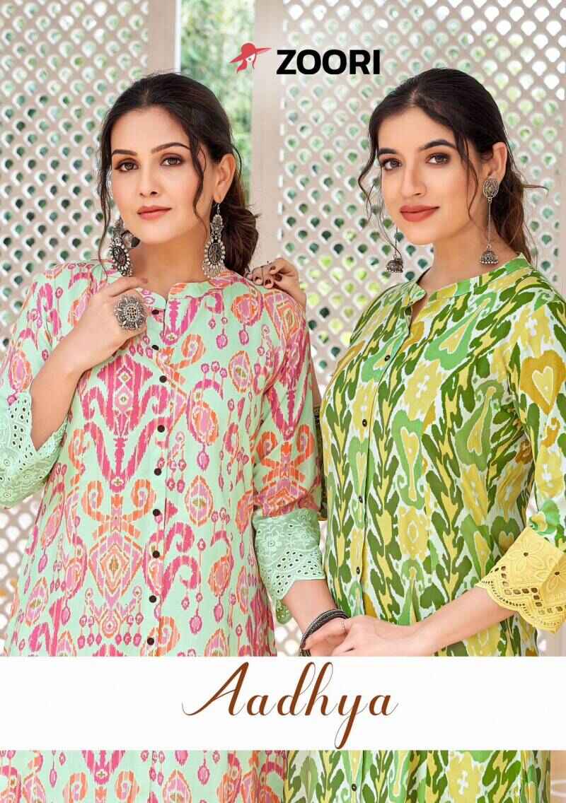 Zoori Aadhya Fancy Printed Kurti Collection