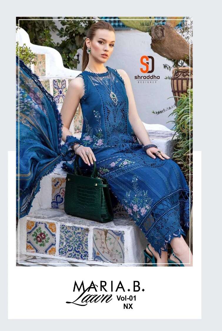 Shraddha Maria B Lawn Vol 1 Nx Pakistani Suits