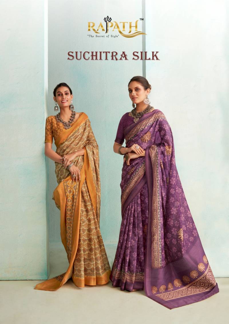 Rajpath Suchitra Silk Digital Printed Saree Collection