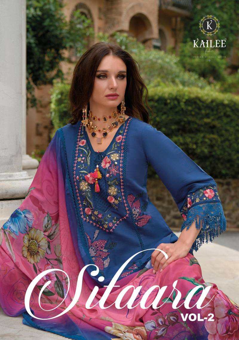 Kailee Sifaara Vol 2 Designer Kurti Bottom With Dupatta Collection