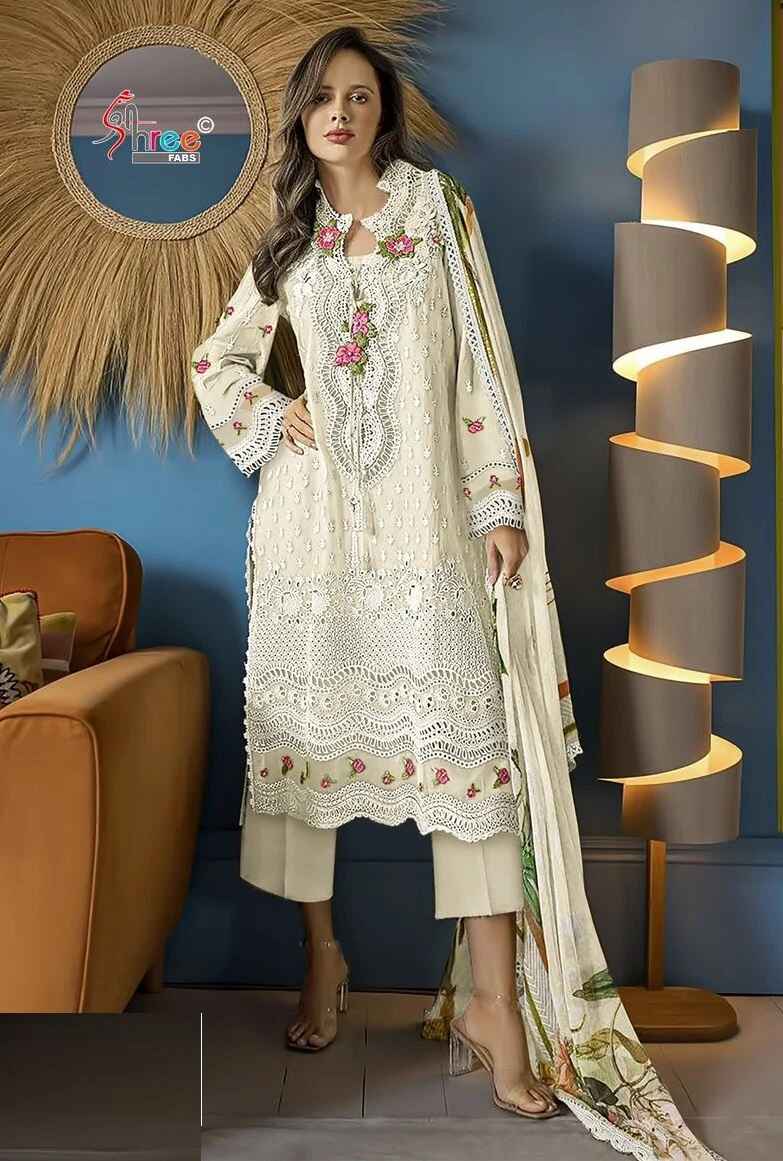 Shree Rang Rasiya Color Edition 2024 Vol 3 Chiffon Pakistai Suits