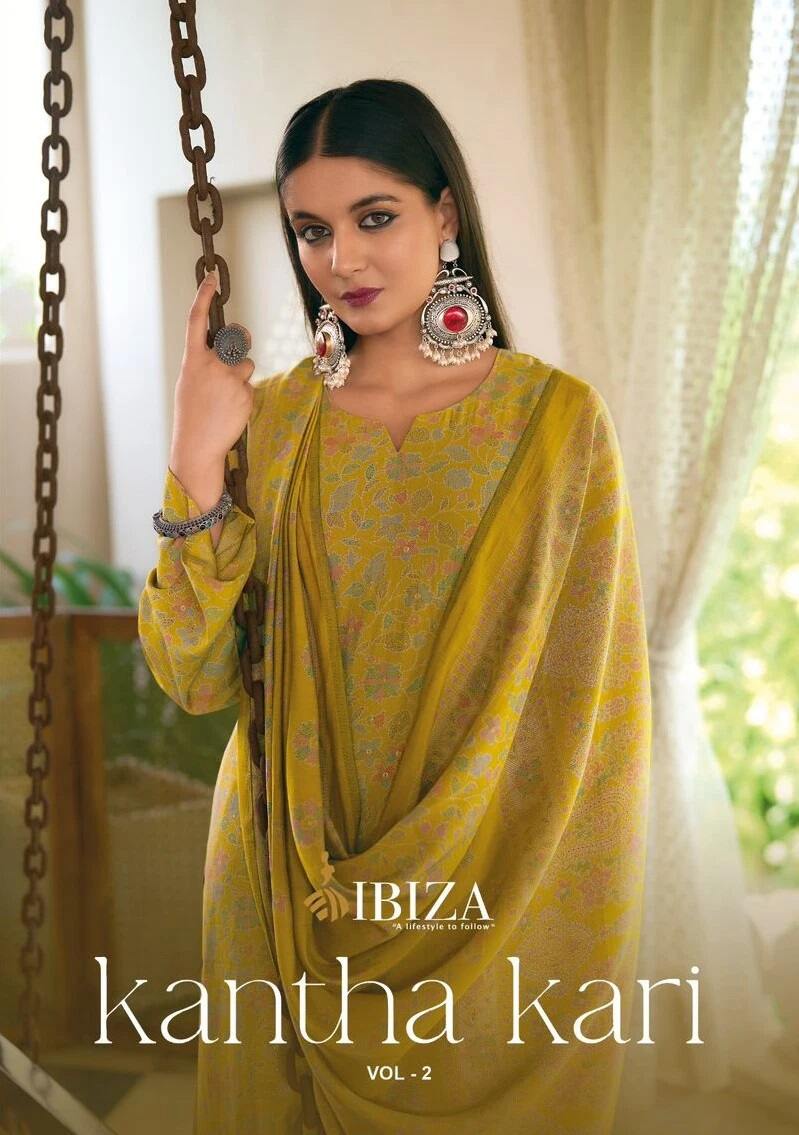 Ibiza Kantha Kari Vol 2 Printed Designer Salwar Suits