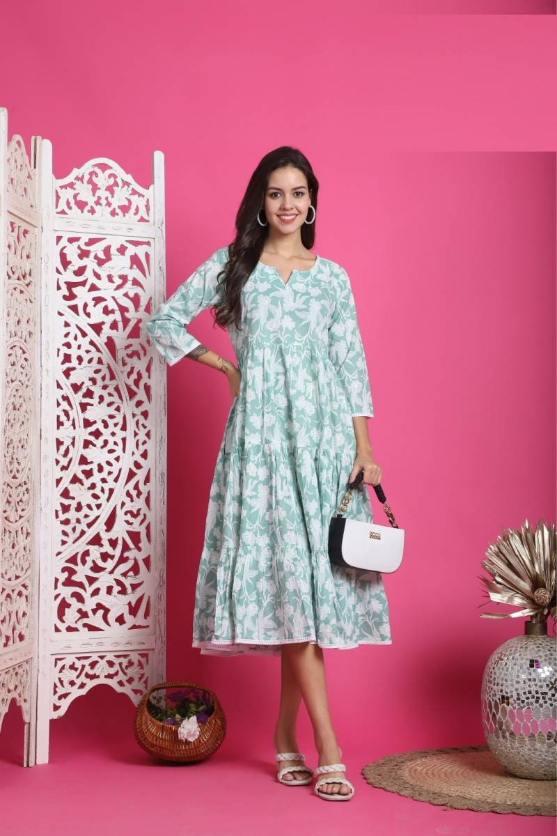 Trendy Sparkle Fancy Printed Kurti Collection