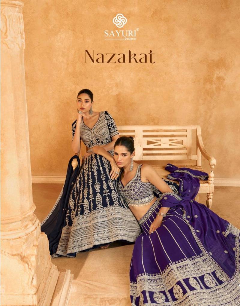 Sayuri Nazakat Designer Lehenga Choli Collection