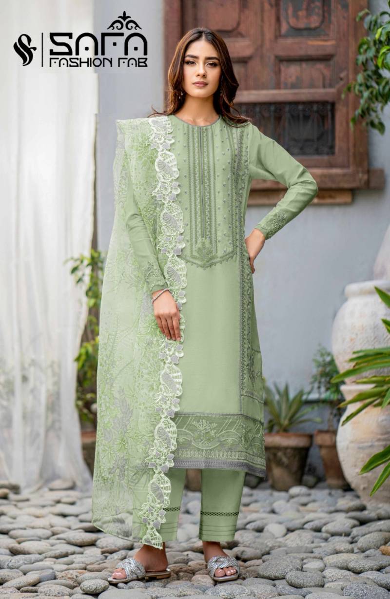 Safa Fashion Fab 1229 Ready Made Suit Collection