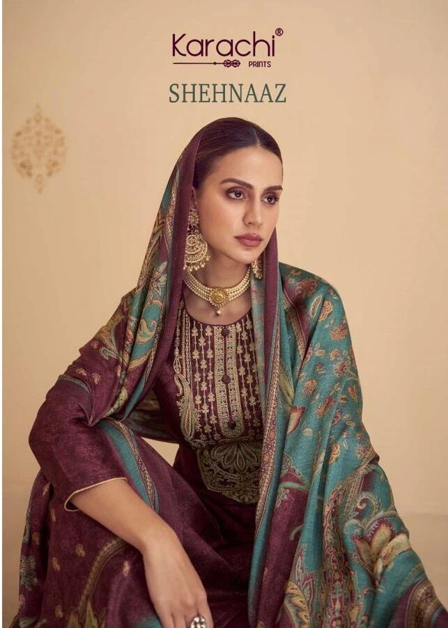 Kesar Shehnaaz Printed Dress Material Collection