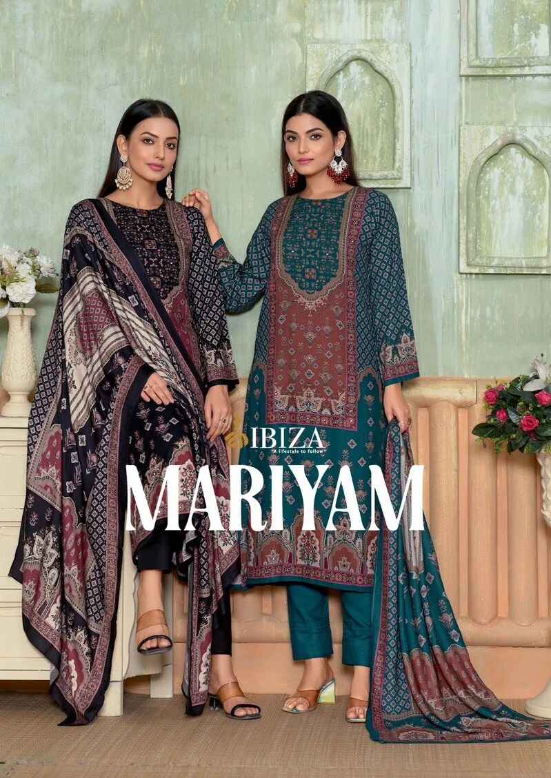 Ibiza Mariyam Pashmina Designer Salwar Suits Collection