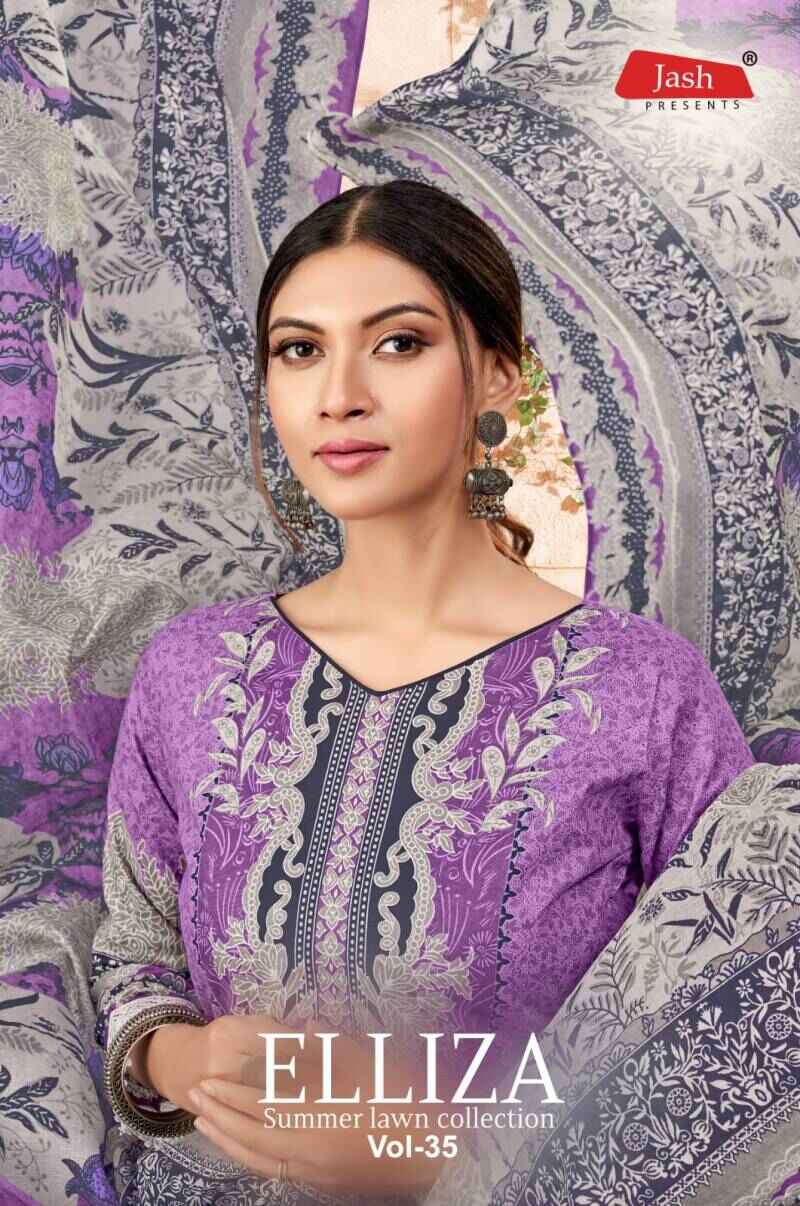 Jash Elliza Vol 35 Soft Cotton Dress Material Collection