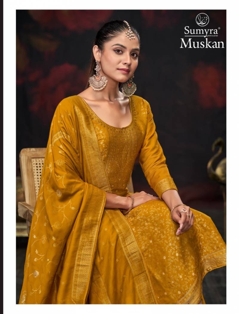 Radhika Sumyra Muskan Pashmina Dress Material