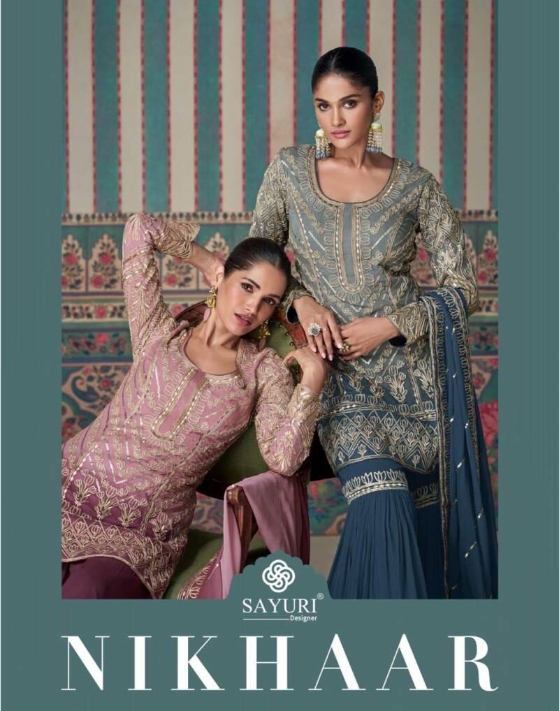 Sayuri Nikhaar Designer Salwar Suits Collection