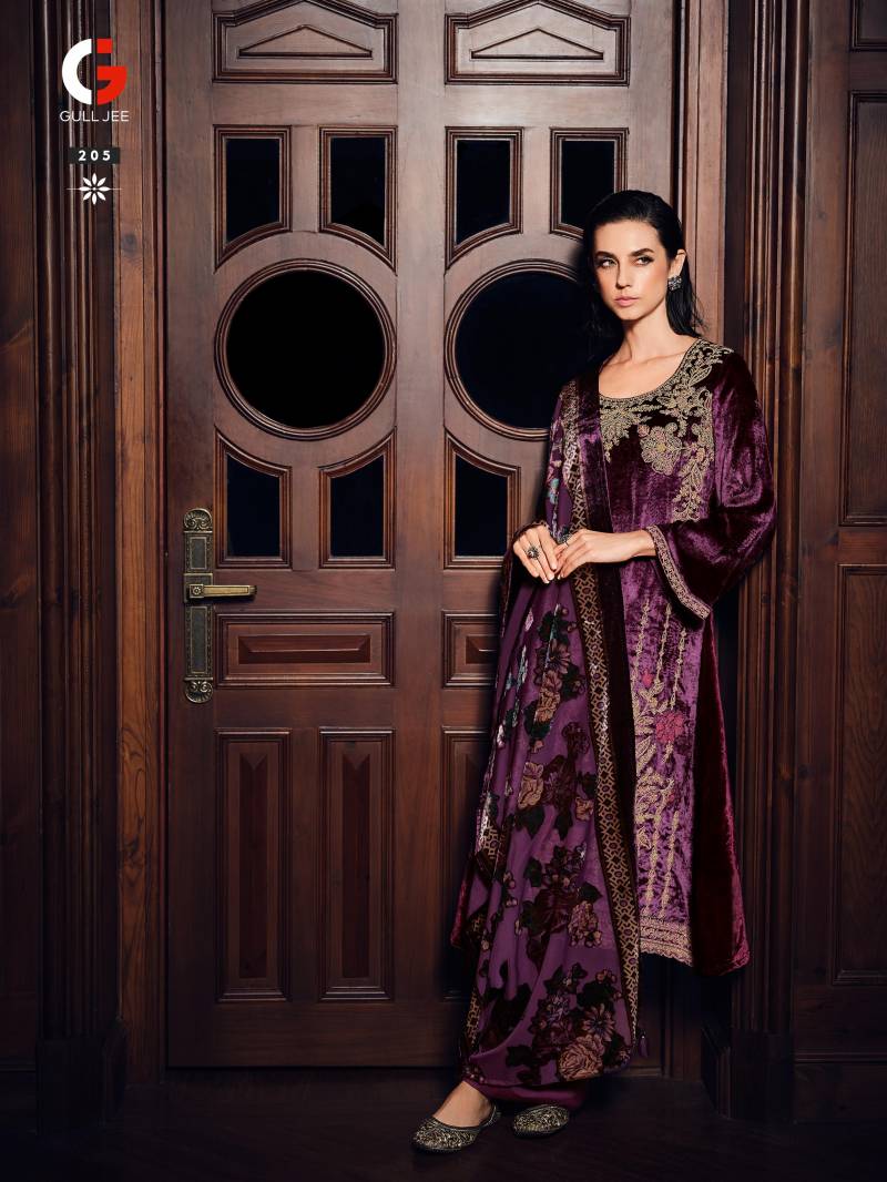 Gull Jee Velvet Ishq Designer Salwar Kameez Collection