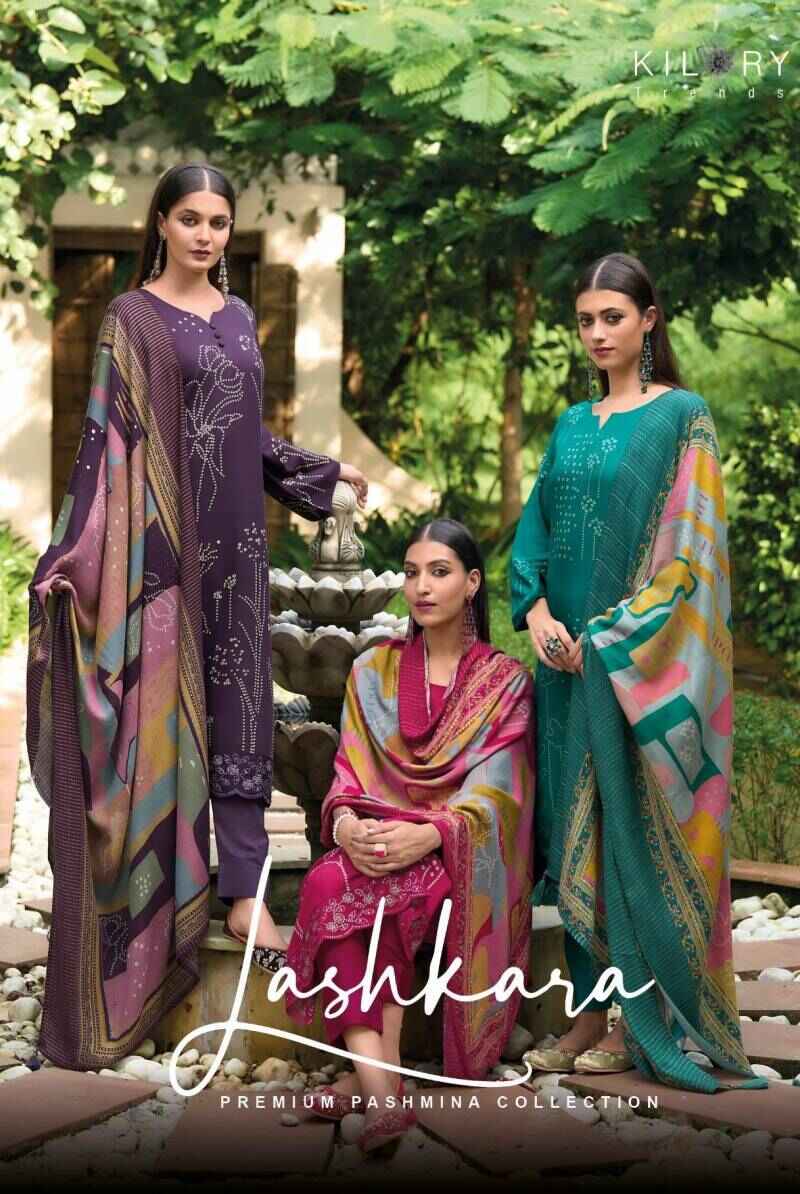 Kilory Lashkara Pashmina Designer Salwar Suits Collection