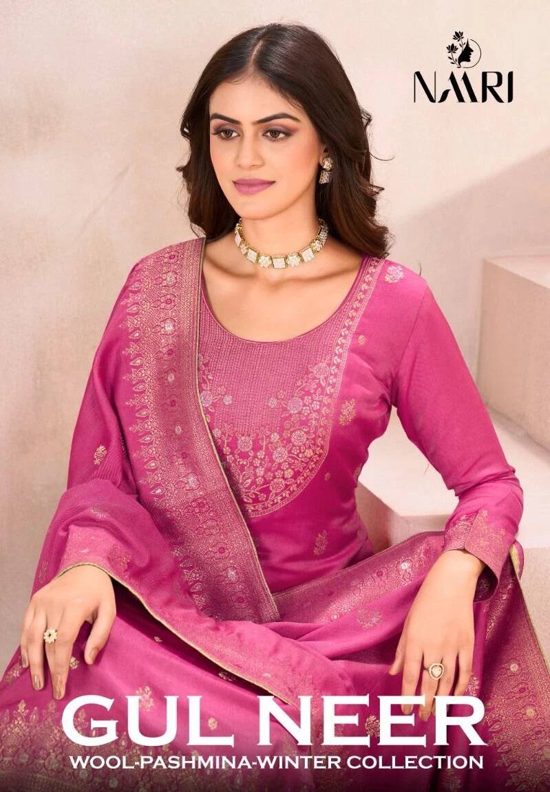 Naari Gul Neer Pashmina Salwar Suits Collection