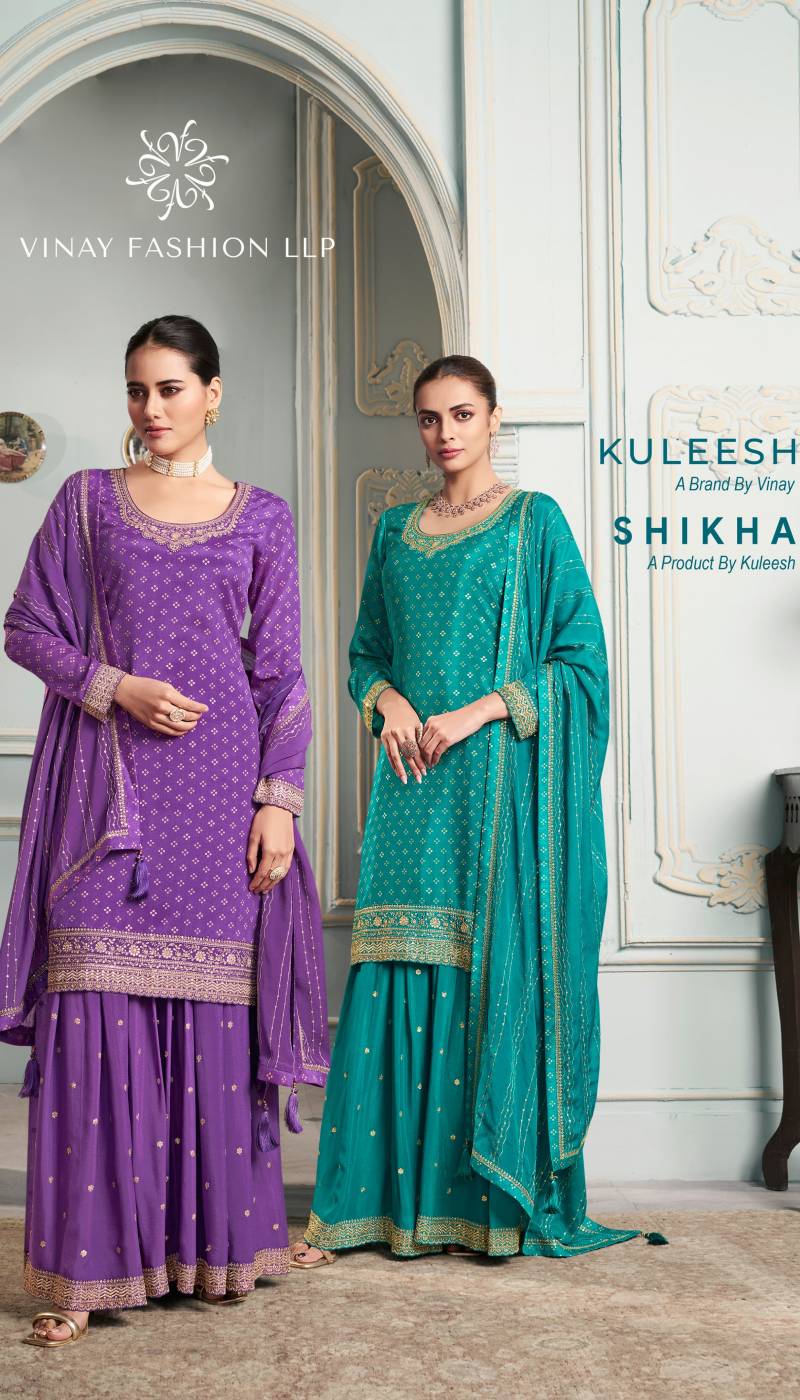 Vinay Kuleesh Shikha Designer Salwar Suits Collection