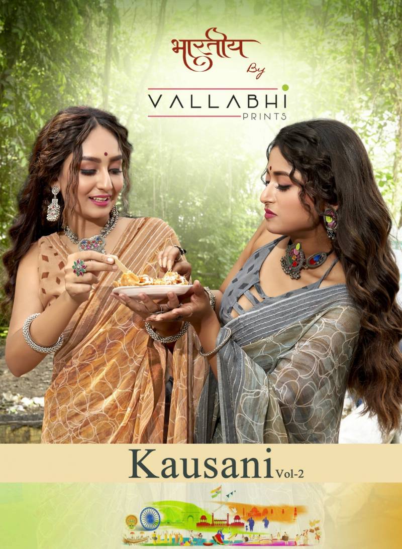 Vallabhi Kausani Vol 2 Georgette Saree Collection