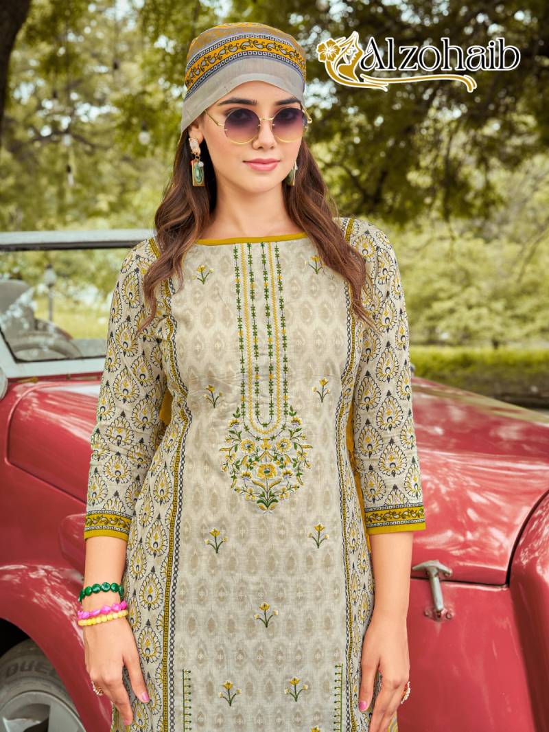 Alzohaib Az 1080 To 1083 Pakistani Salwar Suits