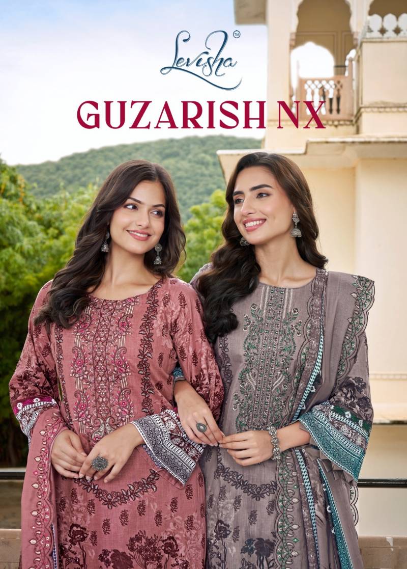 Levisha Guzarish Nx Cotton Dress Material Collection