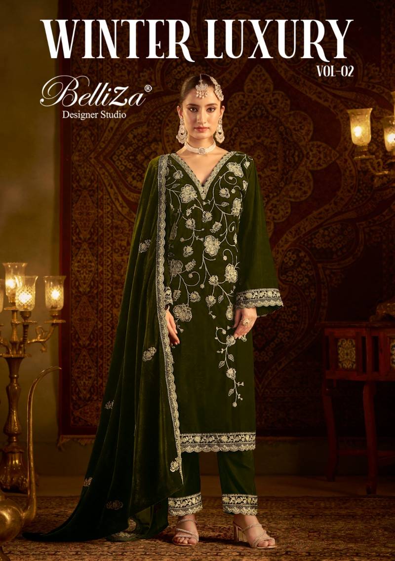 Belliza Winter Luxury Vol 2 Designer Salwar Kameez Collection