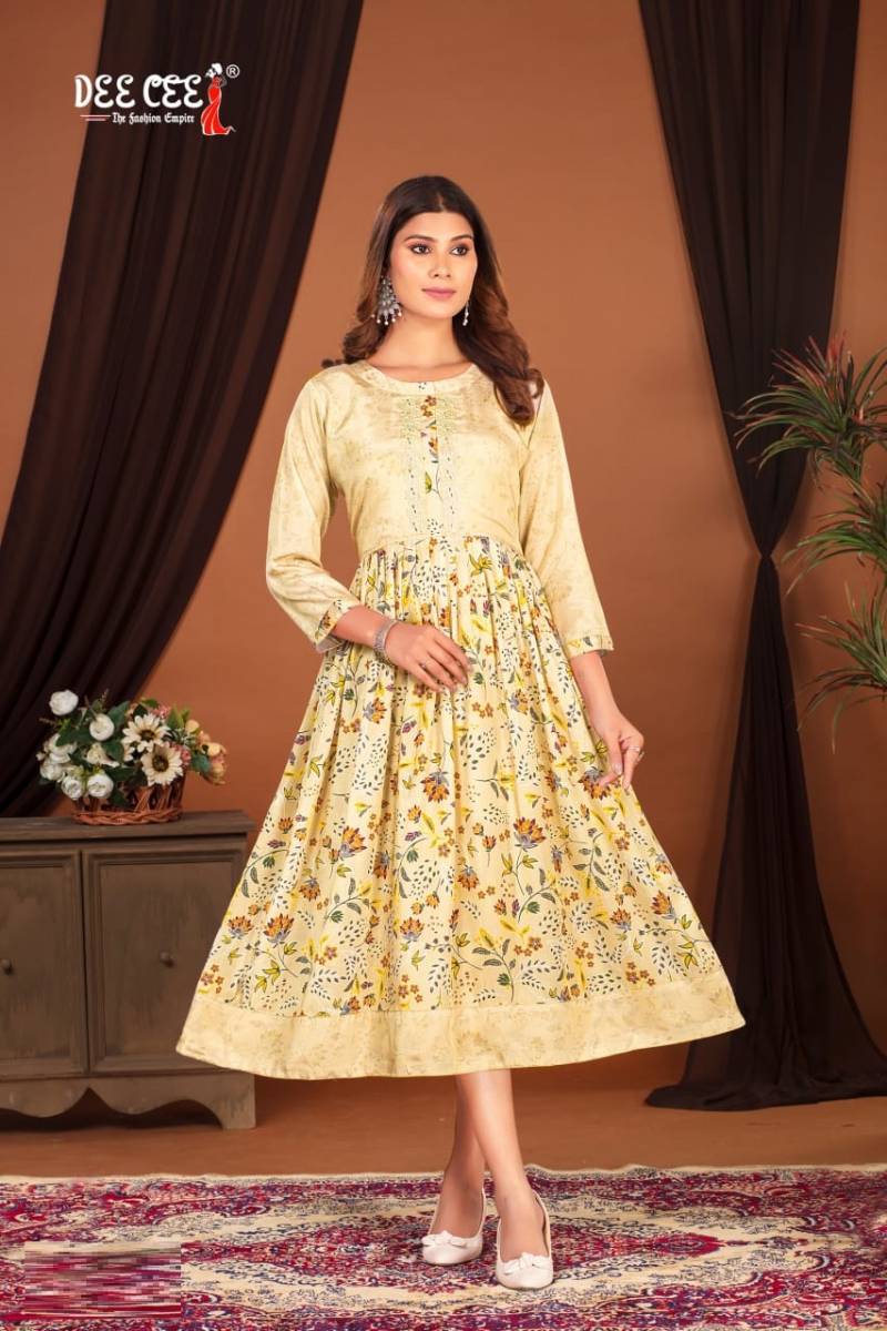 Deecee Vaama Fancy Printed Kurti Collection