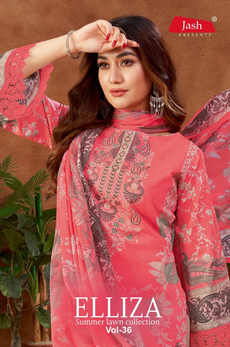 Jash Elliza Vol 36 Soft Cotton Dress Material Collection